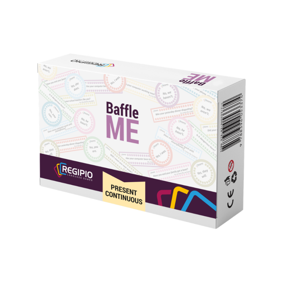 REGIPIO - BAFFLE ME – PRESENT CONTINUOUS