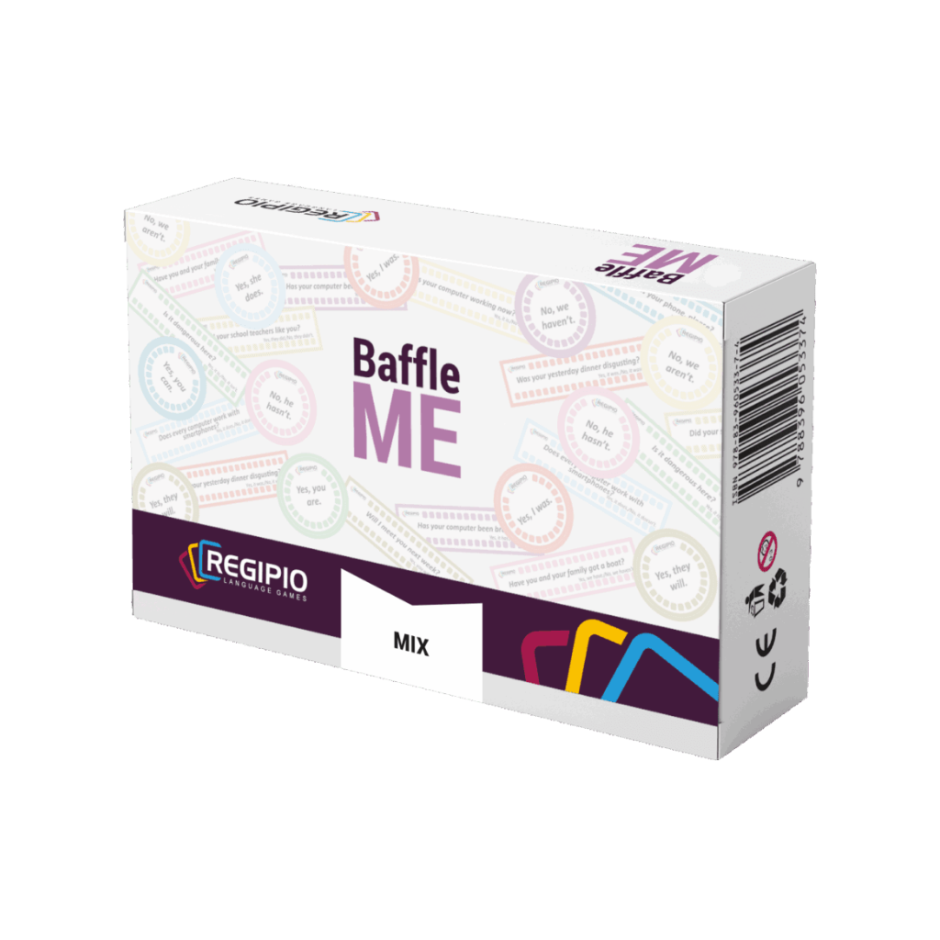 REGIPIO - BAFFLE ME – MIX OF ENGLISH TENSES