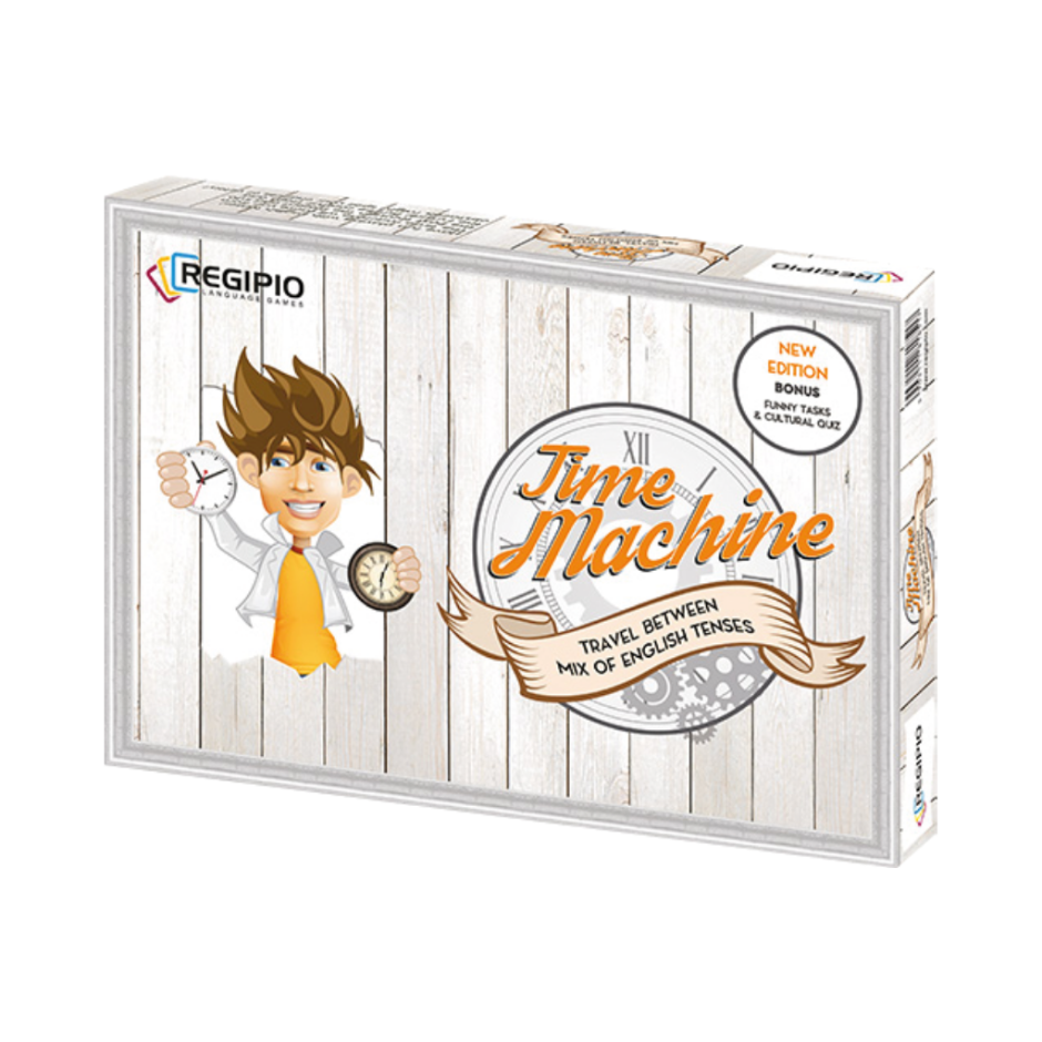 REGIPIO - TIME MACHINE - TRAVEL BETWEEN MIX OF ENGLISH TENSES